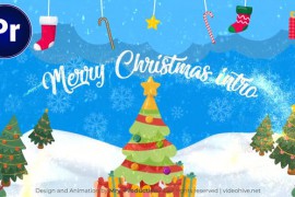 Christmas Intro || New Year Intro || Xmas Intro || Happy New Year MOGRT 42451661