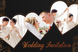Romantic Wedding Invitation 43262783