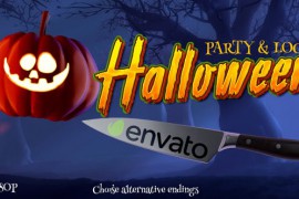Happy Halloween Party & Logo 34423580