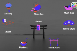Japan Style Icons And Titles for FCPX 52242357