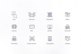 Сyber Security - Outline Icons 46779866