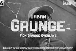 Free Download:Gritty Urban Film Damage Bundle 62479500