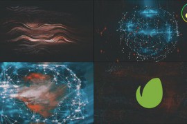 Abstract Glitch Logo for DaVinci Resolve 44287232