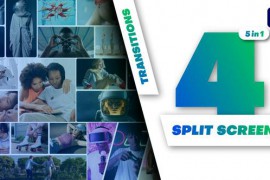 Multiscreen Transitions - 4 Split Screen - Vol. 02 50187066