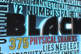 BLACK I Elements 3D Title Formation Template & 3D Shaders Pack 6546653