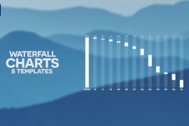 8 Waterfall Charts | Infographics Pack 47516713