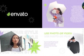 Clean Creative Slideshow for DaVinci Resolve 50238728
