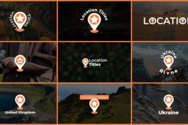 RGB Location Titles | MOGRT 50798071