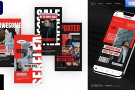 Halo Fashion Instagram Stories For Premiere Pro 44912556
