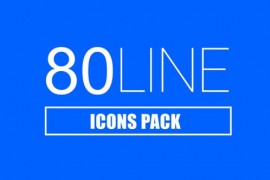 80 Line Icons Pack 23646097