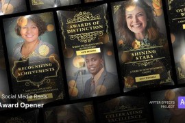 Social Media Reels - Award Opener After Effects Template 49576074