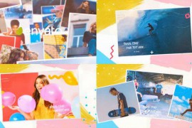 4K Color Travel Photo Frames Slideshow 2 26002551