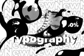 Fashion Liquid Typography 50085382