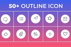 After Effects Outline Icon Element Pack 44579949