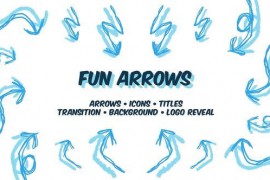 Fun Arrows - Hand Drawn Pack 45404724