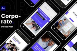 Corporate Stories Pack Video Display After Effect Template 43931387