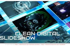 Clean Digital Slideshow 44746767