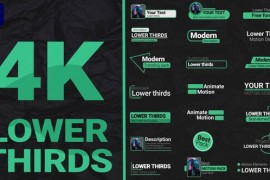 Lower Thirds Pack MOGRT 49974061