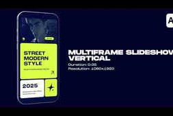 Free Download:Vertical Multiframe Slideshow 59768563