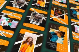 Paper Instagram Frame After Effects Template 45190330