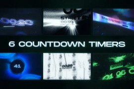 6 Countdown Timer | Stream Background Pack 51122234