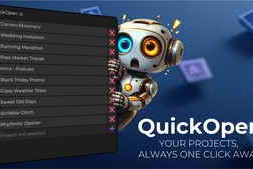 Free Download:Aescripts QuickOpen v3.1.1