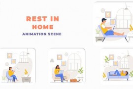 Premiere Pro Rest In Home Animation Scene 44141809