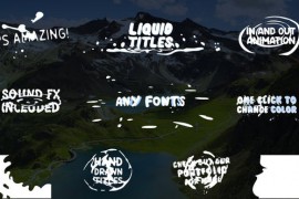 Cartoon Liquid Titles | FCPX 28185693