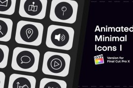 Animated Minimal Icons I | FCPX 44835816