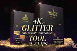 MotionArray Glitter Particles Collection Tool