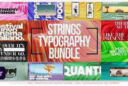 Free Download:Strings Typography Bundle - Adobe Premiere Pro Collection 59846367