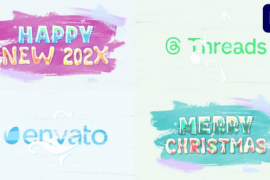 Happy New Year Logo for Premiere Pro 49000691