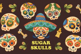 Mexican Sugar Skulls 48221093