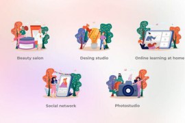 Different types of employment - Flat concepts 43568923