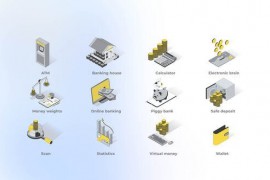 Banking - Isometric Icons 49870867