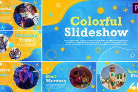 Colorful Slideshow I MOGRT 45792526