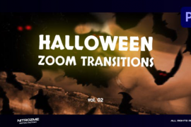 Halloween Zoom Transitions Vol. 02 for Premiere Pro 48475357