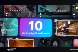 Ink Smudge Typography Vol. 02 for DaVinci Resolve 45341778