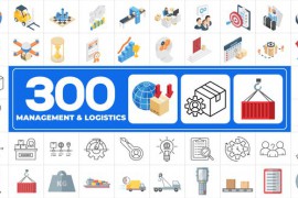 300 Icons Pack - Management 46887996