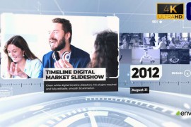 Timeline Digital Market Slideshow 4k - Premiere Pro 48803175