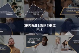 Corporate Lower Thirds | Premiere Pro Templates 42659989