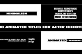 Title Animations for After Effects 47507718