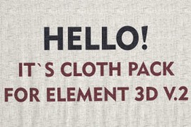 Cloth Pack for Element 3d v.2 vol.1 14116088