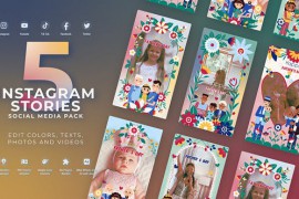 Fathers Day Instagram Stories MOGRT Premiere Pro 52384235