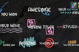 Doodle Arrow Titles for FCPX 48266468