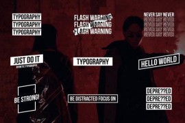 Typography Titles 2.0 | After Effects 47154868