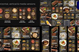Restaurant Market (Social Media) | Premiere Pro MOGRT 43360729