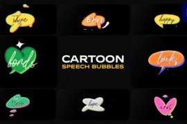 Cartoon Speech Bubbles | Premiere Pro 48397622