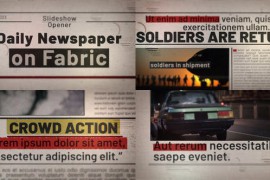 Daily Newspaper on Fabric 43387898