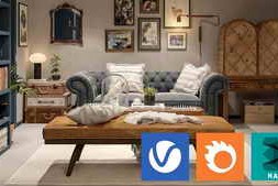 Udemy – Interior lighting: Corona and Vray, from 0 to advanced